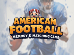 American Football Memory & Matching Game