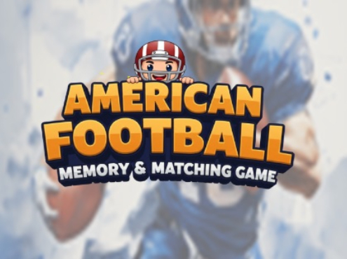 アメリカンフットボールの記憶とマッチングゲーム .