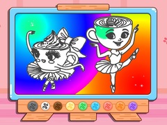 Coloring Book: Ballerina Cappuccin