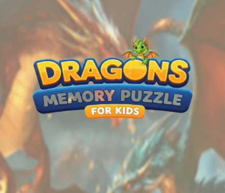 子供のためのドラゴンズメモリパズル .
