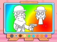 Coloring Book: Sprunki Tunner
