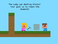 Lady And Nubik Build And Dig