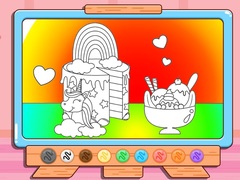 Coloring Book: Unicorn Chef