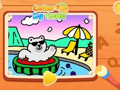 Color By Code: Polar Bear