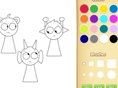 Sprunki Coloring Pages
