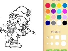 Clown Coloring Book For Adults