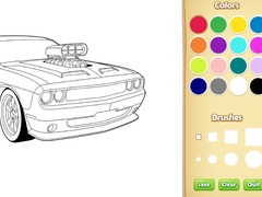 Car Coloring Book