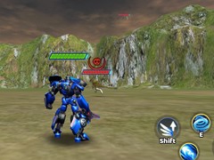 Jurassic Dinosaur Mech Battle
