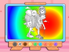 Coloring Book: Brainrot Animals Merge