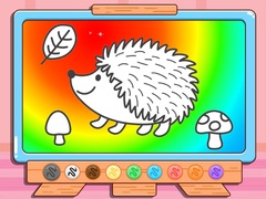 Coloring Book: Hedgehog