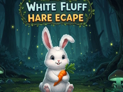White Fluff Hare Escape