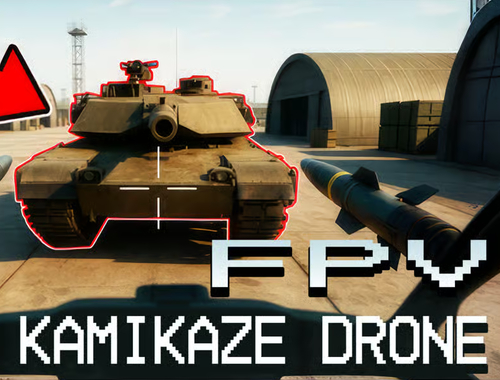 FPV War Kamikaze Drone 