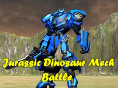 Jurassic Dinosaur Mech Battle