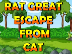 Rat Great Escape From Cat