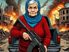 Grandma with machine-gun: Apocalypsis