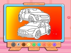 Coloring Book: Sports Car
