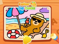 Color By Code: Chill Bear
