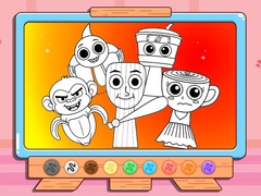 Coloring Book: Sprunki Italian Brainrot Mod