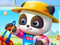 Jigsaw Puzzle: Baby Panda Little Farmer