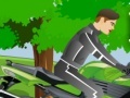 Motorcycle Forest Bike Riding