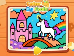 Color By Code: Rainbow Unicorn