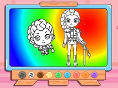 Coloring Book: Kpop Rumi