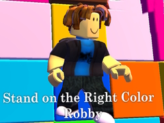 Stand on the Right Color Robby