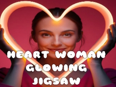 Heart Woman Glowing Jigsaw