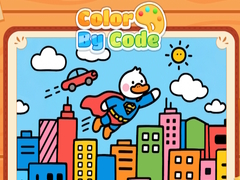 Color By Code Super Duck