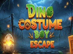 Dino Costume Boy Escape
