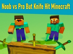 Noob vs Pro But Knife Hit Minecraft
