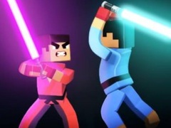 3D Block Gladiator: Sword Draw