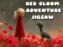 Red Bloom Adventure Jigsaw