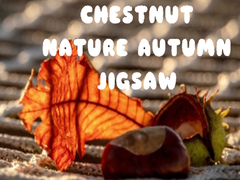 Chestnut Nature Autumn Jigsaw