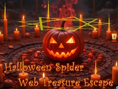 Halloween Spider Web Treasure Escape