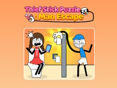 Thief Stick Puzzle: Man Escape
