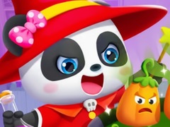 Jigsaw Puzzle: Baby Panda Pumpkin Pot