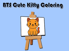 BTS Cute Kitty Coloring