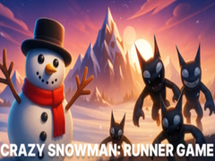 Crazy Snowman: Runner Game