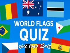 World Flags Quiz epic logo Quiz