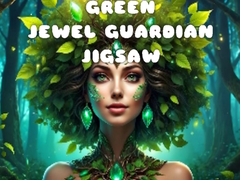 Green Jewel Guardian Jigsaw