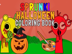 Sprunki Halloween Coloring Book
