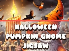 Halloween Pumpkin Gnome Jigsaw