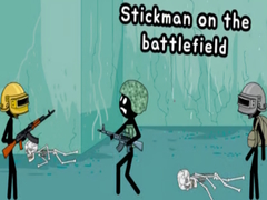 Stickman on the battlefield