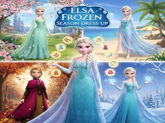Elsa Frozen Season Dress Up