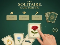 Solitaire. Card Sorting