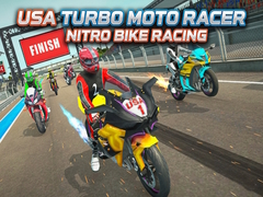 USA Turbo Moto Racer Nitro Bike Racing