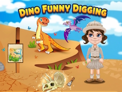 Dino funny digging