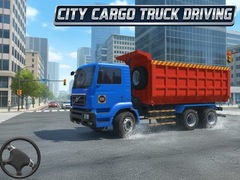 City Cargo Truck Driving