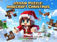 Jigsaw Puzzle: Minecraft Christmas